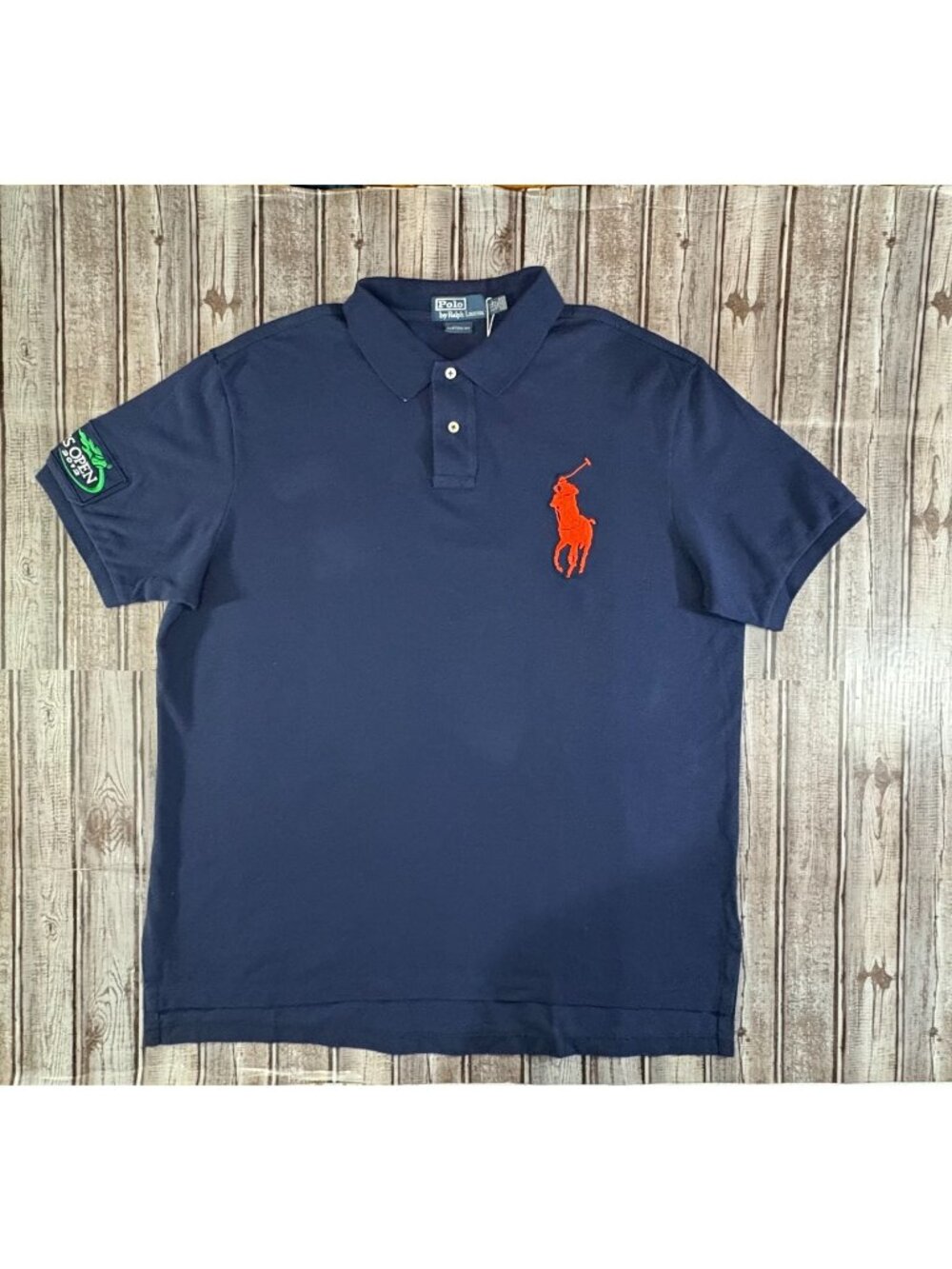 Polo Ralph Lauren US OPEN 2012 Big Pony Polo Shirt size 2XL color navy NWT